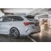 Накладки сплиттеры боковые на задний бампер на Skoda Octavia IV RS